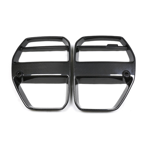 BMW M3 G80 Carbon Fiber V-Style Front Grille - G80 M3