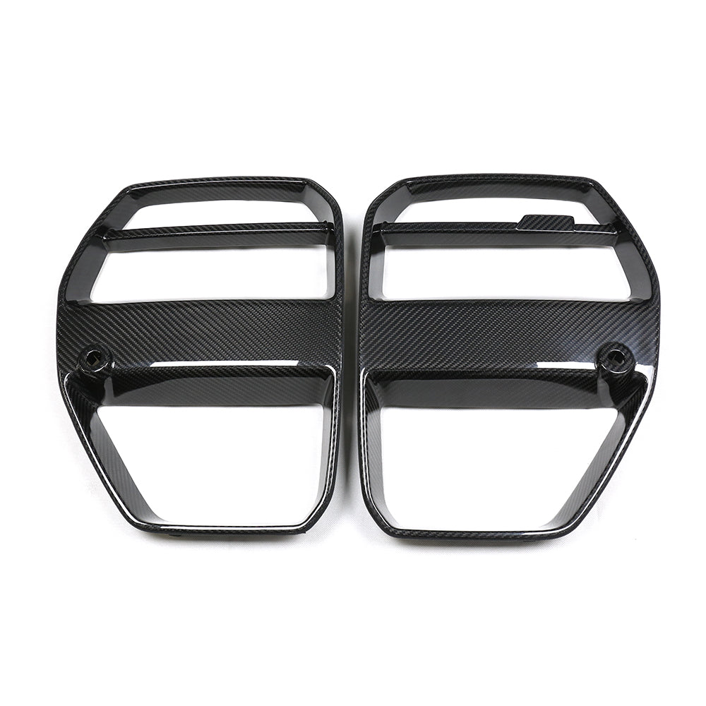 BMW M4 G82 Carbon Fiber V-Style Front Grille - G82 M4