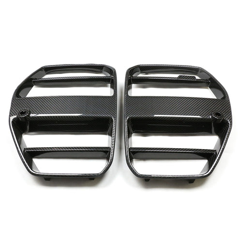 BMW M3 G80 Carbon Fiber ST-Style Front Grille - G80 M3